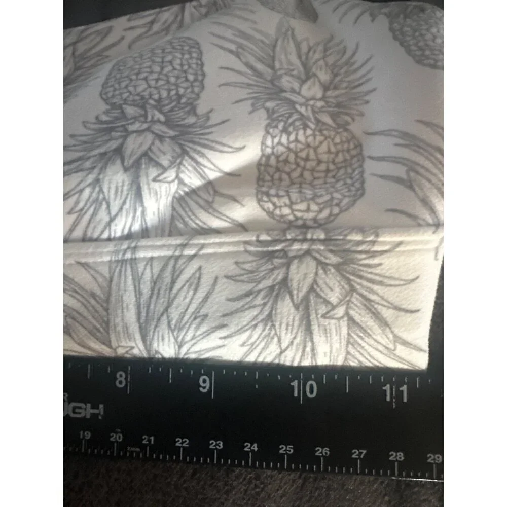 Wildfox Sweet Pineapple Print Sports Bra Women’s Size S Athleisure Active Y2K